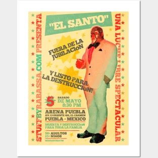 El Santo Posters and Art